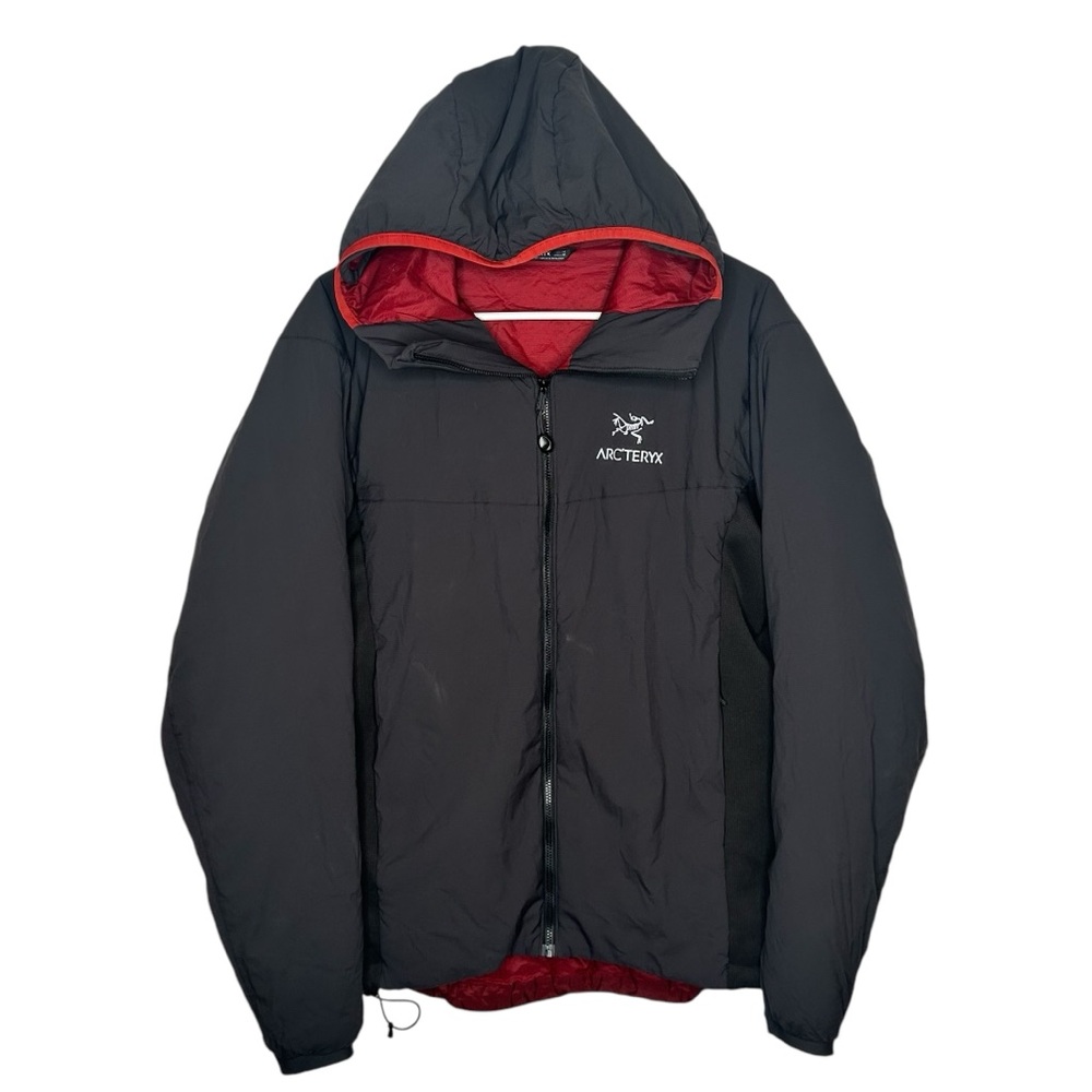 Arc’teryx Men’s Atom LT Hoody size Medium Black/Red